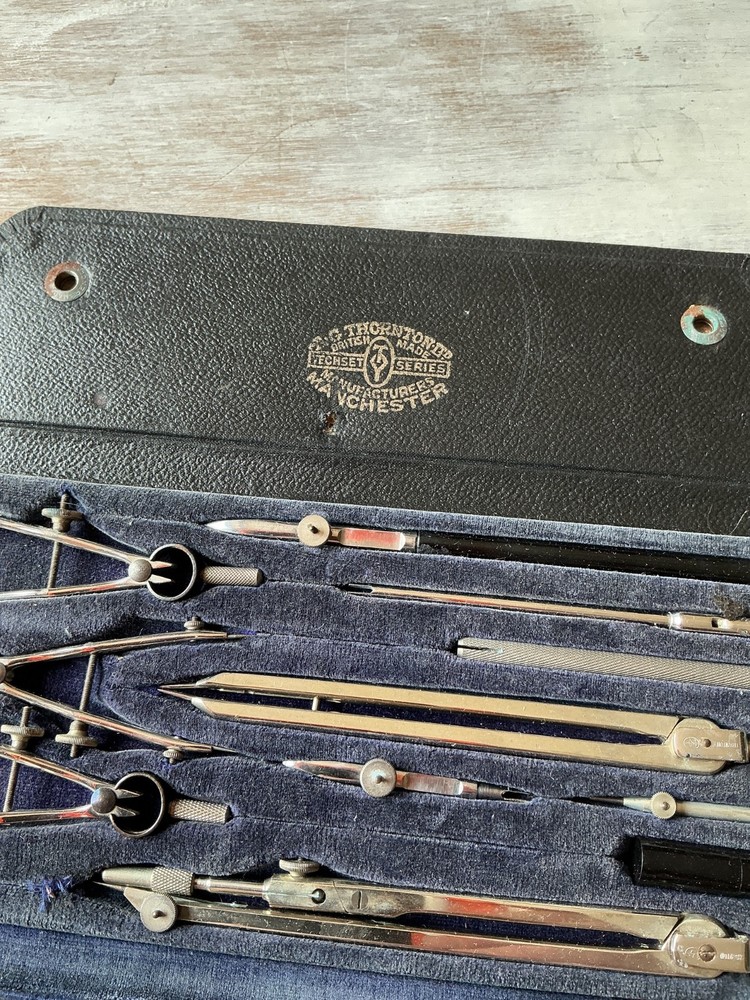 A.G. Thornton Ltd Techset Series Drawing Drafting Technical Instruments Set