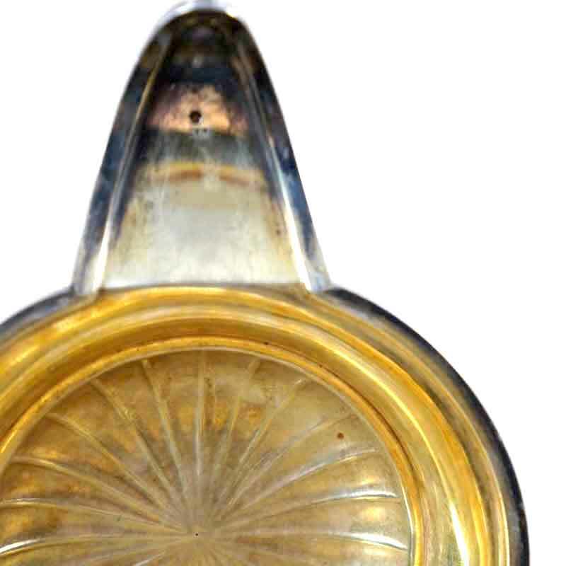 Crystal Silver Gilt Pitcher