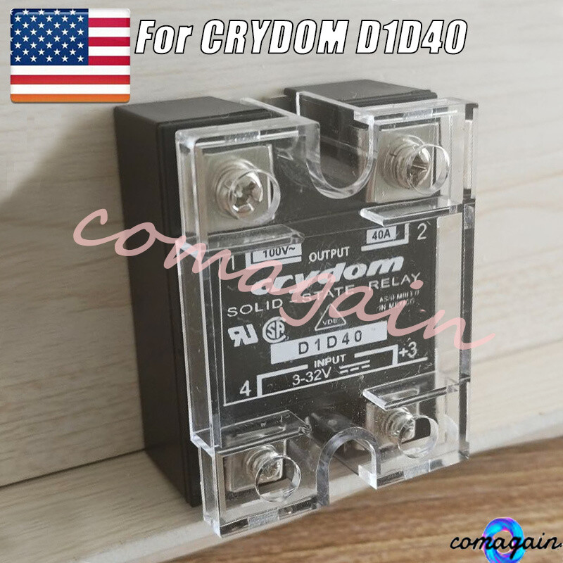 SSR Solid State Relay For Crydom D1D40 Module 3-32V SPST-NO 40A Load 100V