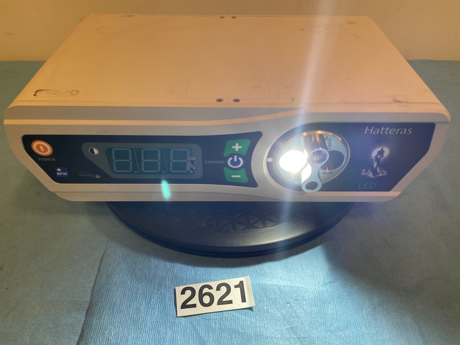 TESTED Long Island Technology Group Hatteras LED Light Source BFW 1600 + Manual