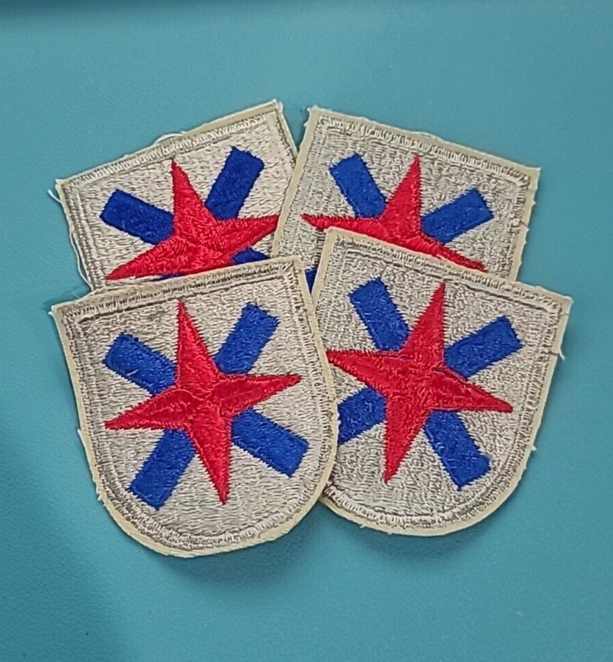 14th Army Corps-Cut Edge-Snow Back Patch-------------Original WW-II* (1 PATCH)