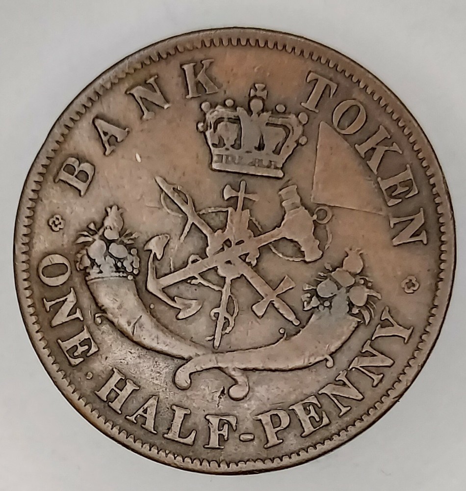 UPPER CANADA - Penny Token - 1852 F