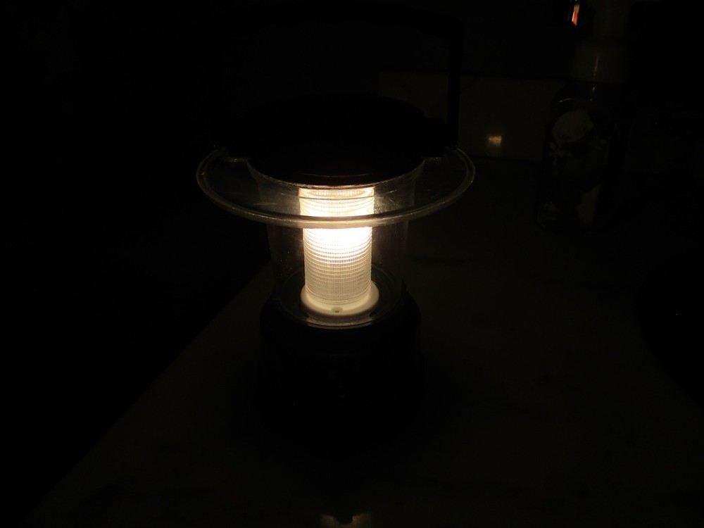 Field & Stream Vintage Small Handle Tent Light ~ Battery Powered ~ VGUC