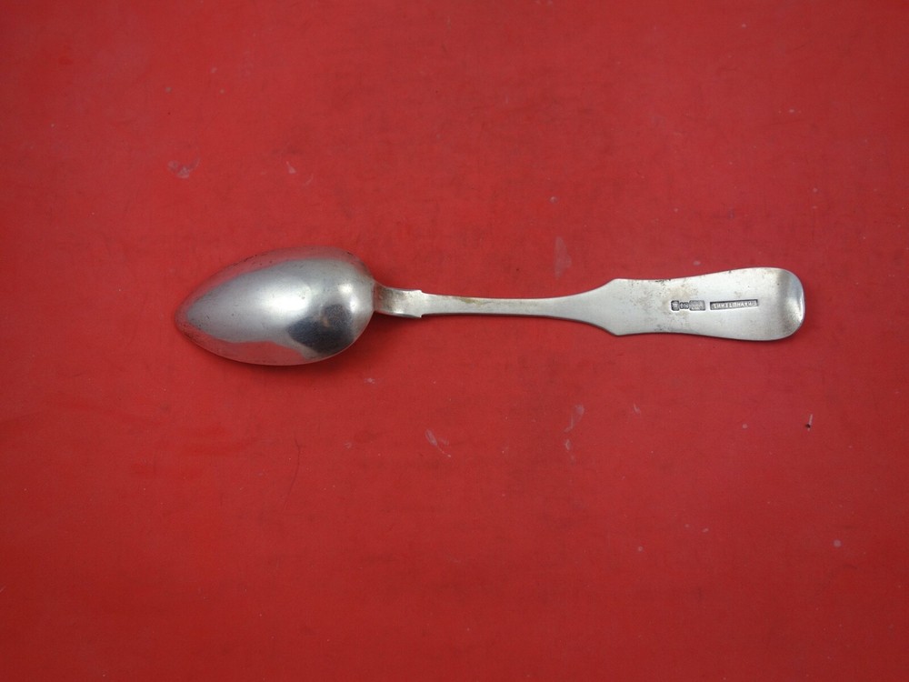 Russian Sterling Silver Dinner Spoon 1889 9 1/4"