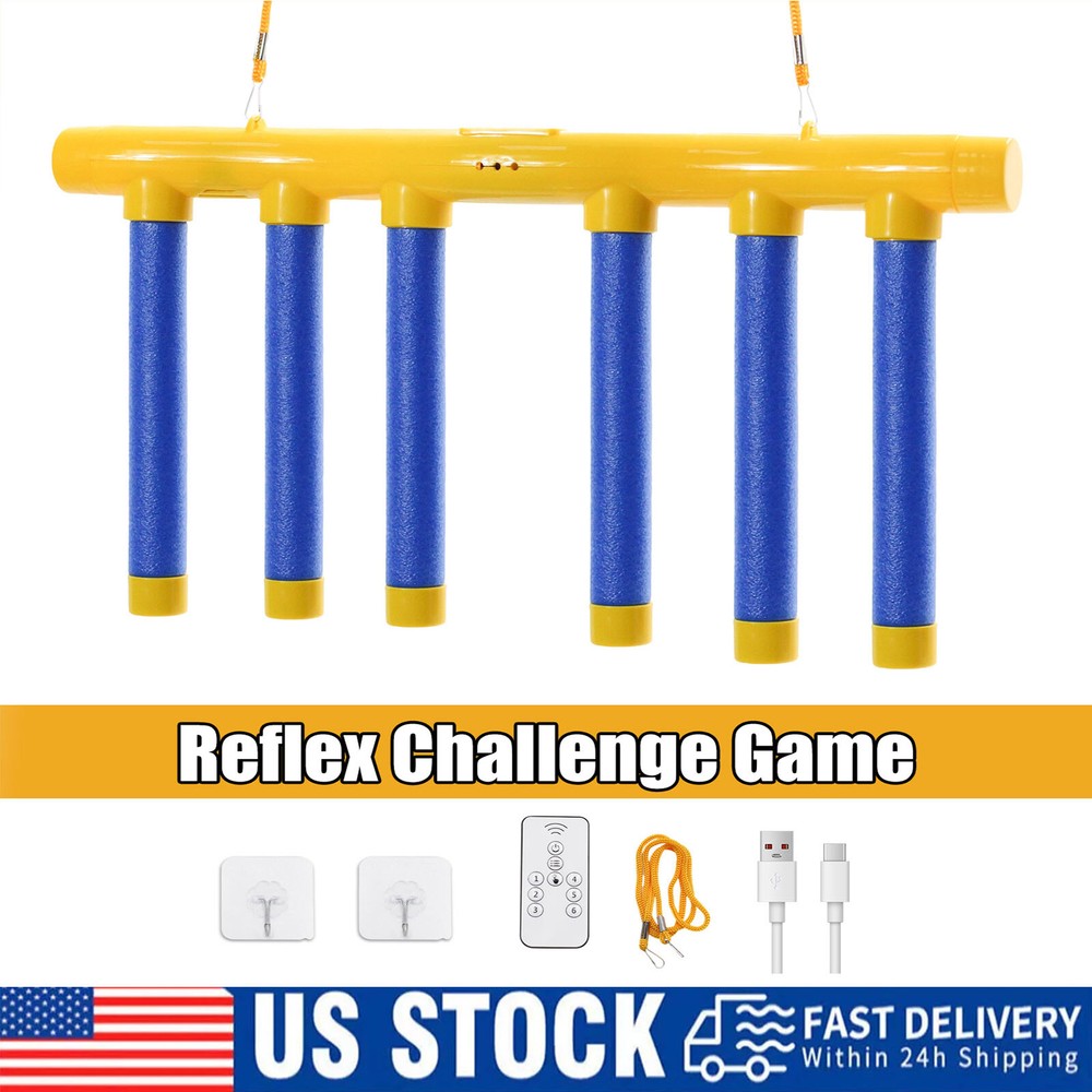 Reflex Challenge Game,Falling Sticks Game, New Hand Eye Coordination Training US
