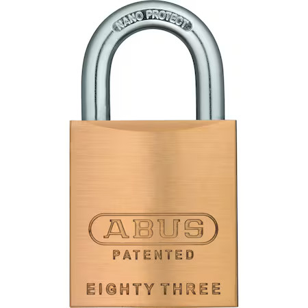 Abus 100 Brass Padlock