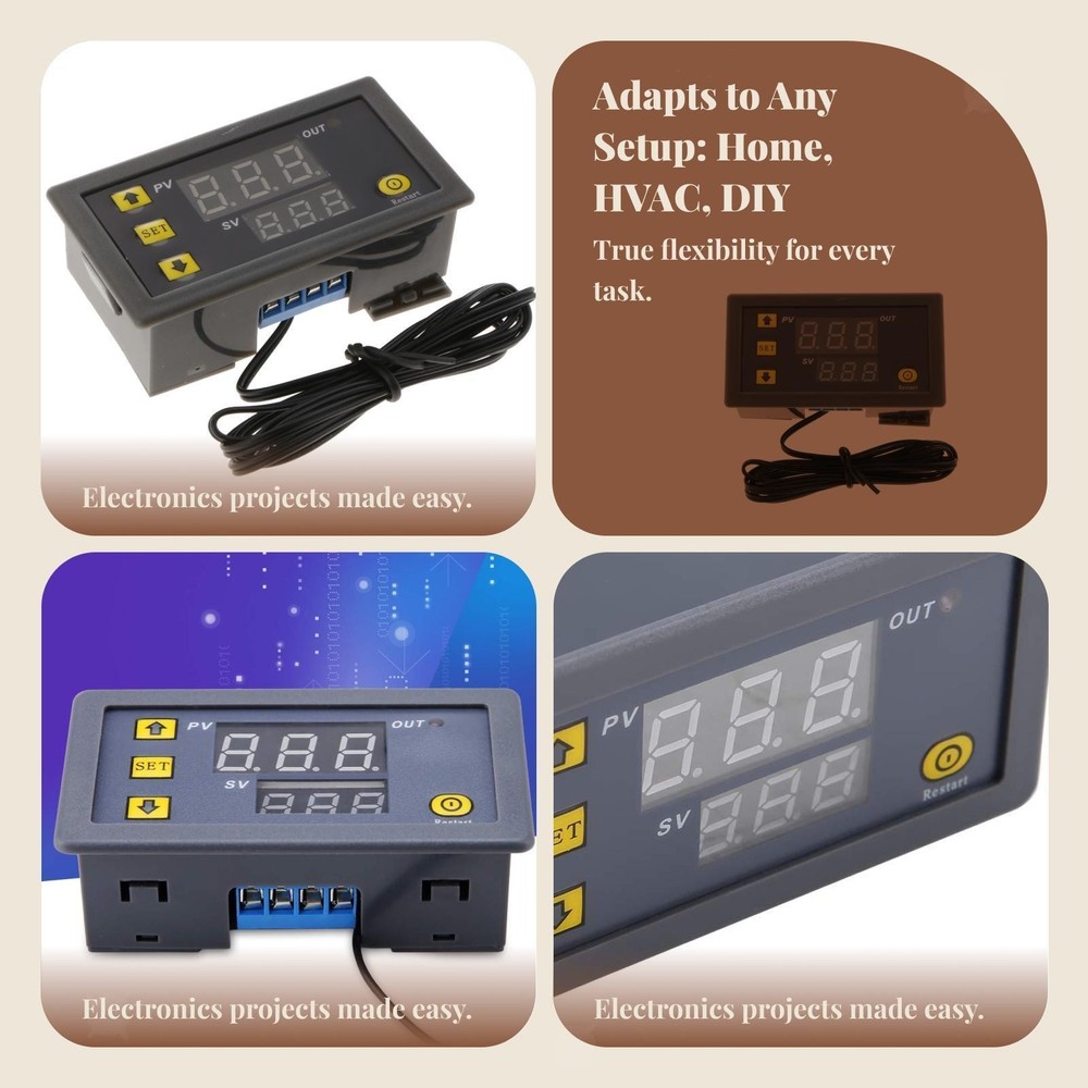 W3230 Digital Display -50~120°C Temperature Controller