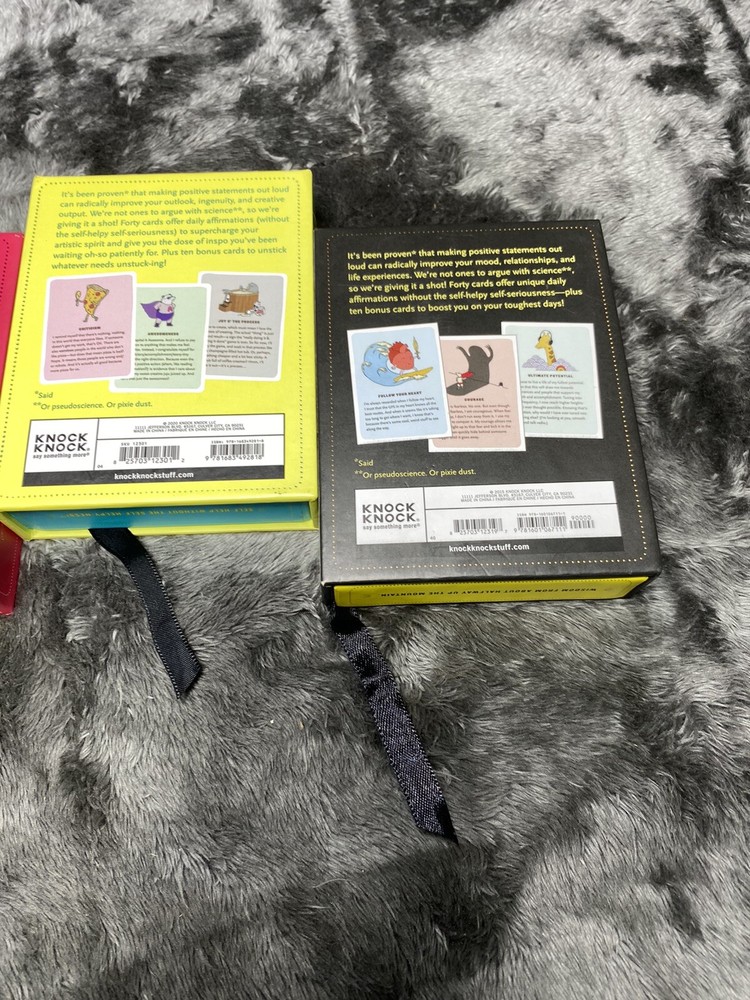 Affirmators! 3 Pack Bundle Set (Love & Relationships, Creativity….)