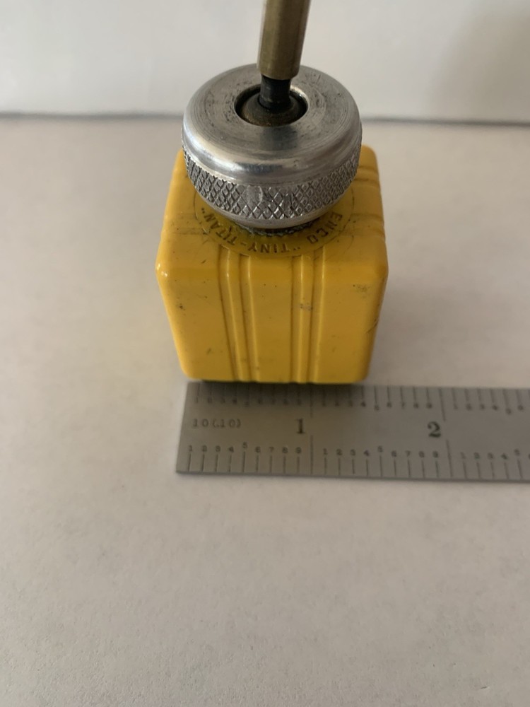 Enco Tiny Titan Base Indicator Mini Magnetic Base With Indicator Arm USA.