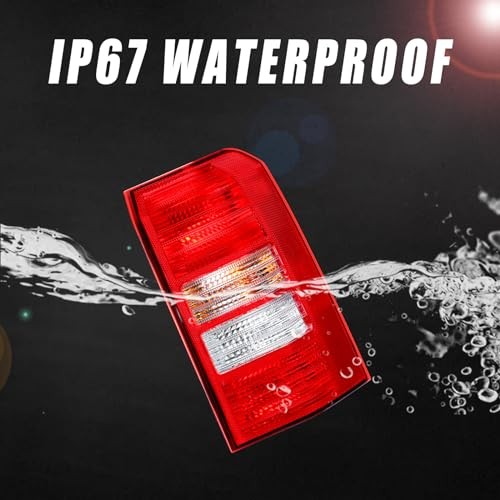 Left Side Tail Light Compatible With 2008-2017 Jeep Patriot Left Driver Side