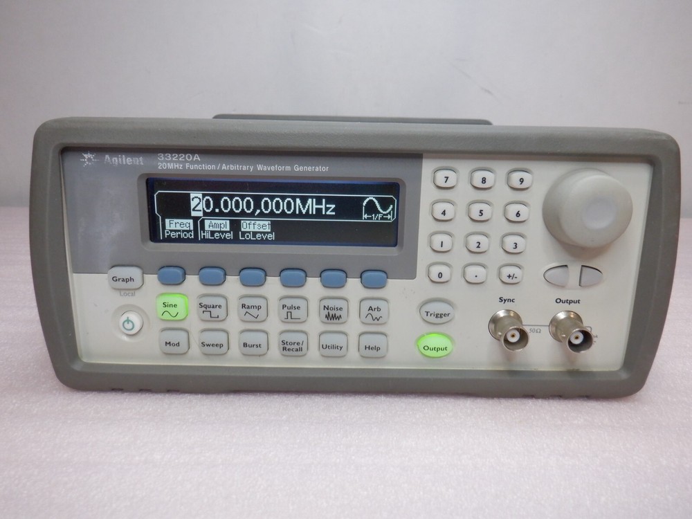 AGILENT 33220A ARBITRARY WAVEFORM GENERATOR