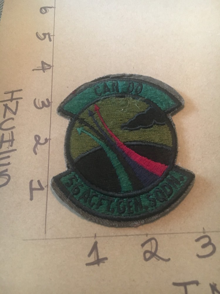 USAF 56th Aircraft Generation Squadron subdued patch 5/30/25