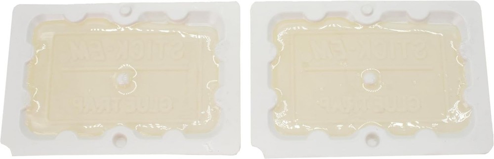 Versatile 4-Pack Stick-Em Mouse Glue Traps - Hassle-Free Pest Control Solution