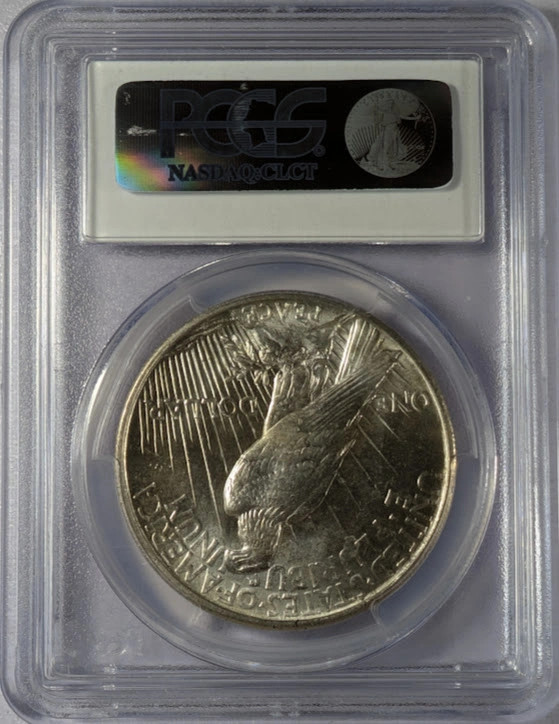 1921 Peace Silver Dollar PCGS MS-64 HIGH RELIEF