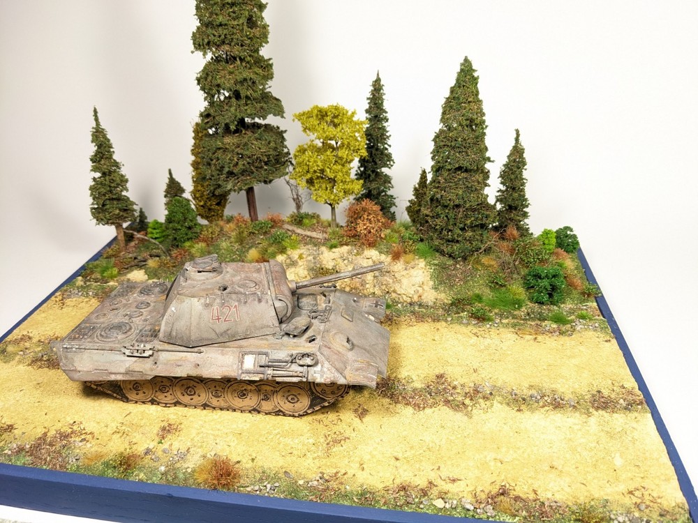Built 1:35 Scale WWII Eastern Front Diorama