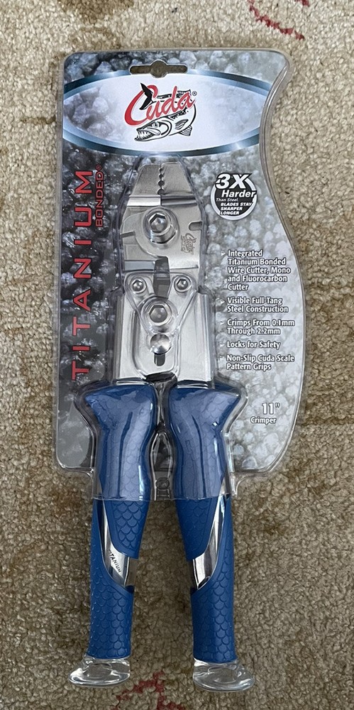 New Cuda Titanium Bonded 11” Crimper 18836