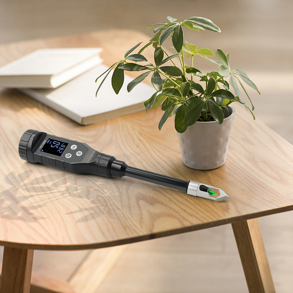 Smart Soil PH Meter 0.0-14.0pH Bluetooth Soil Data Logger Temp Acidity Analyzer