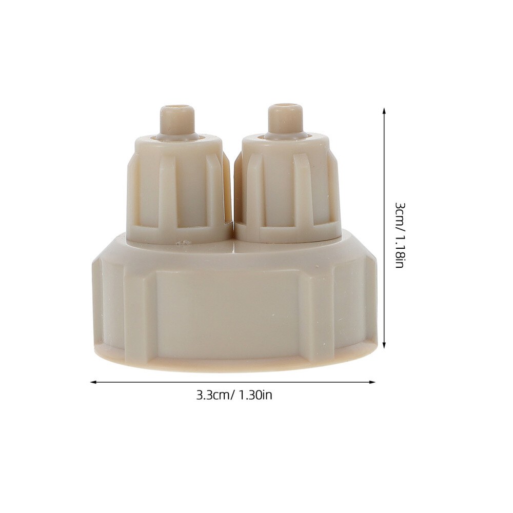 6pcs CO2 Diffuser Caps Diy Co2 Bottle Caps Air Diffuser Generator Part