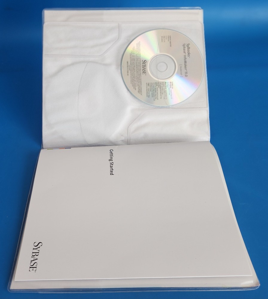 Sybase InfoMaker Version 11.1 Windows x86 3 CDs, InfoMaker 11.1, Getting Started