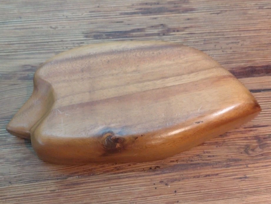 Wood Acorn Nut Server