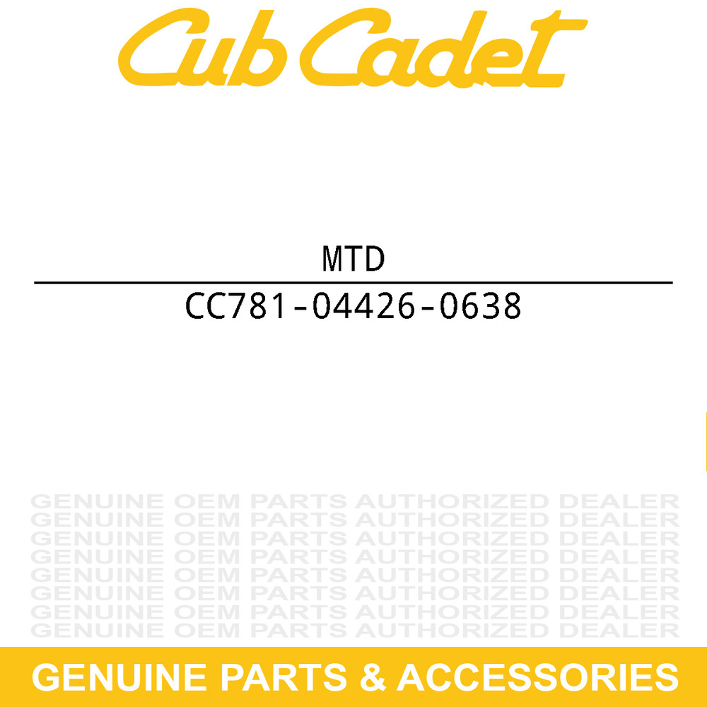 MTD 781-04426-0638 Red 4.5" Dislodger Logsplitter Bracket