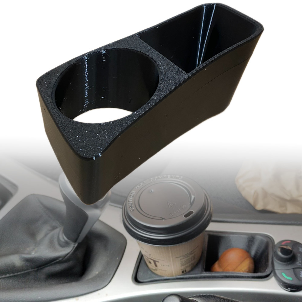 BMW E90 E91 E92 E93 Cup Holder Insert 3 Series 2006-2013 Interior Trim Black