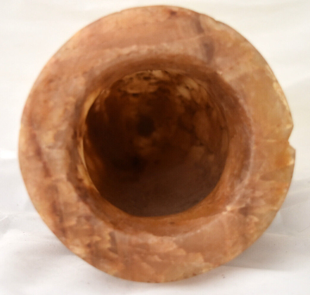 Tall Ancient Egypt Egyptian Alabaster Vase