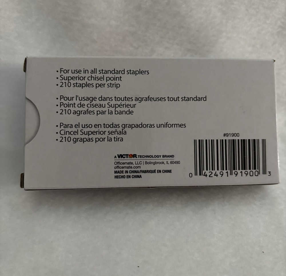 Officemate 5000 Standard Staples MPN 91900