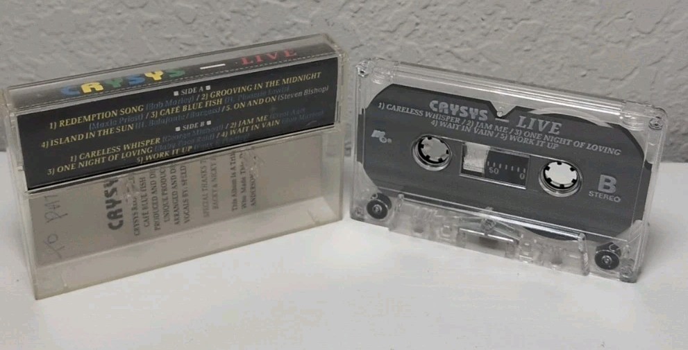 Crysys Live Band Signed Cassette **RARE** B348
