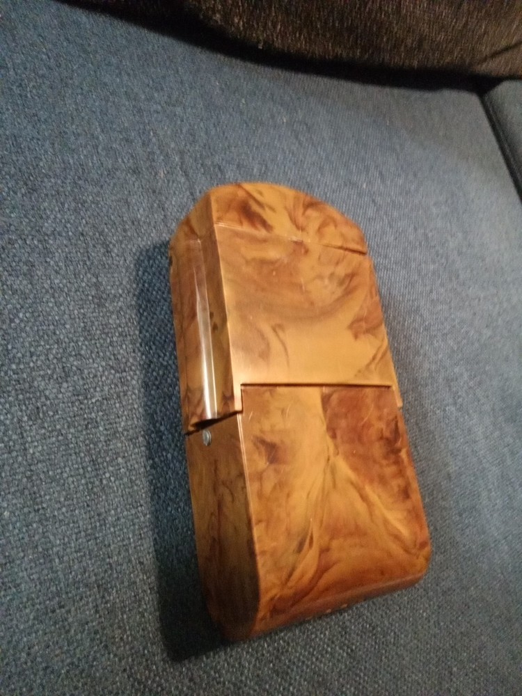 Vintage Arcadia Command Viewer Marble Catalin Self Illuminating Slide Viewer