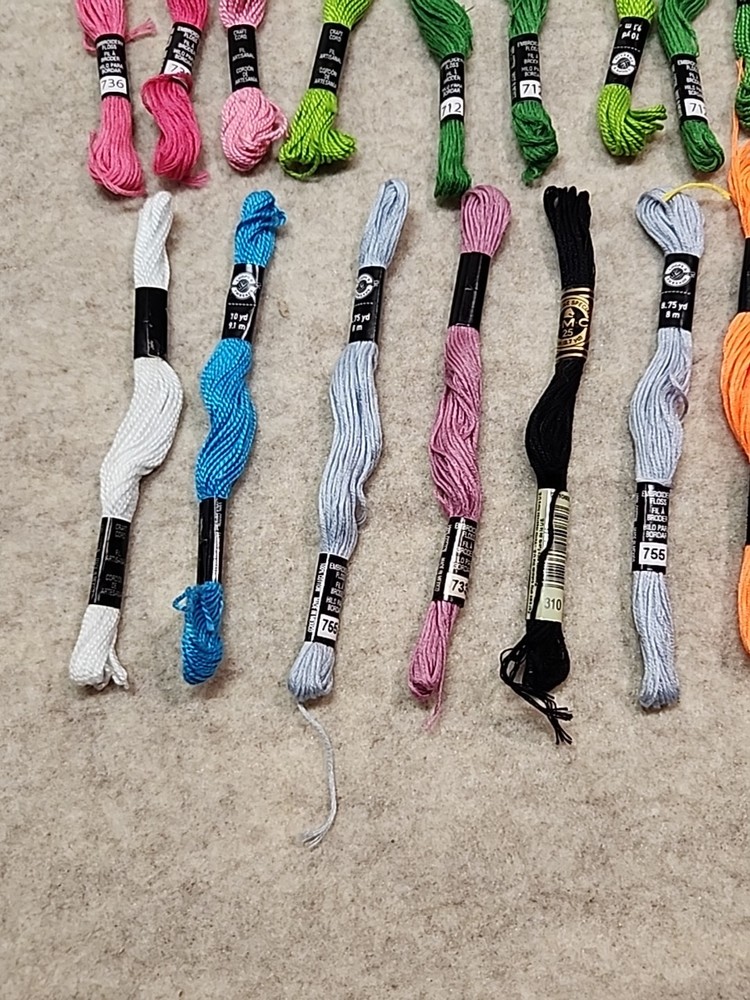 Loops And Threads Embroidery Floss 36 Count Multiple Color