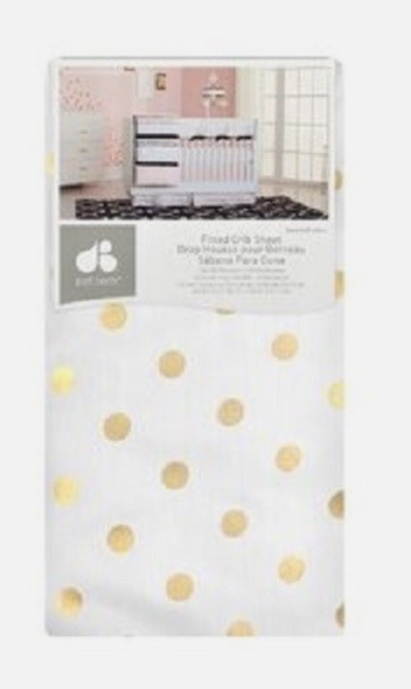 Just Born Coco Collection 3pc Crib Bedding Set