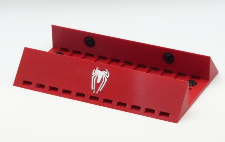 Vertical Stand for PlayStation 4 Pro Spider-man , 3d print.