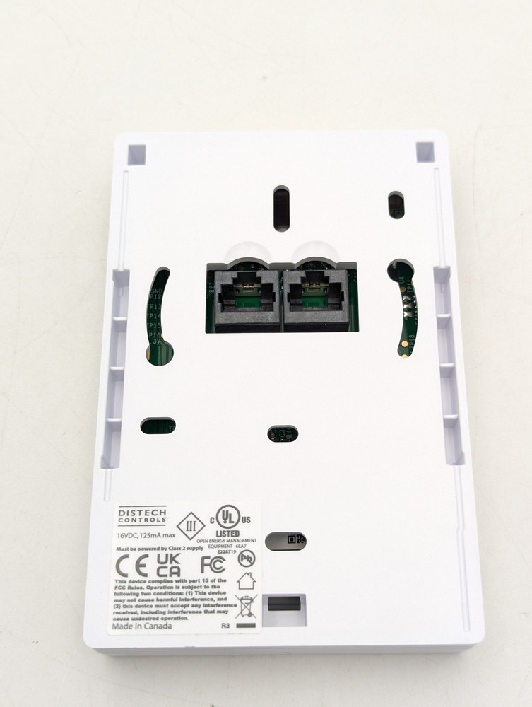 Distech Controls Resense Air Display (PDIDI-RDISW-00) w/ Backlit Display | White