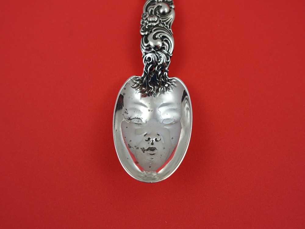 Whiting Sterling Silver Teaspoon with face 5 7/8"