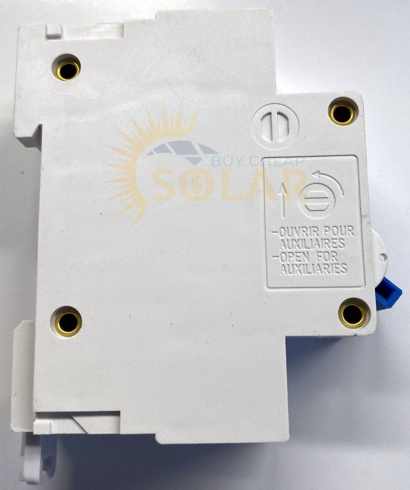 2 x 125 amp 1000V DC solar breakers Din Rail mountable