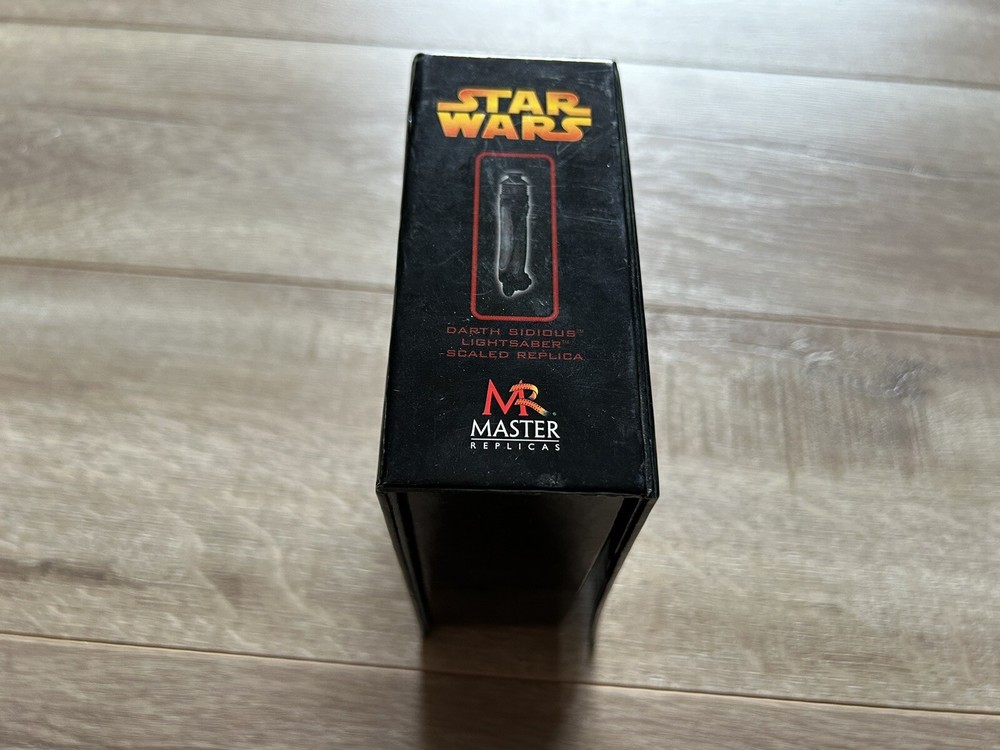 Master Replicas Star Wars Darth Sidious Lightsaber Scaled Replica Licensed