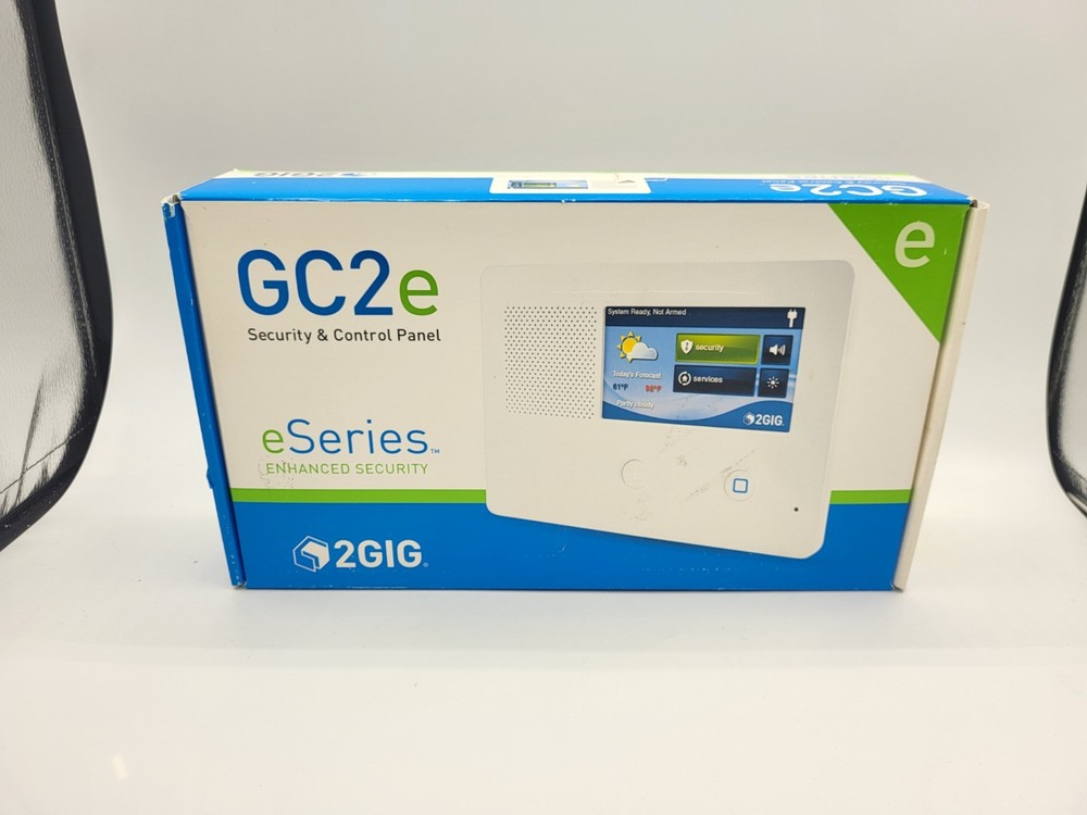 New 2GIG-GC2e-345 SECURITY SYSTEM CONTROL PANEL Zwave Plus Controller V1.21