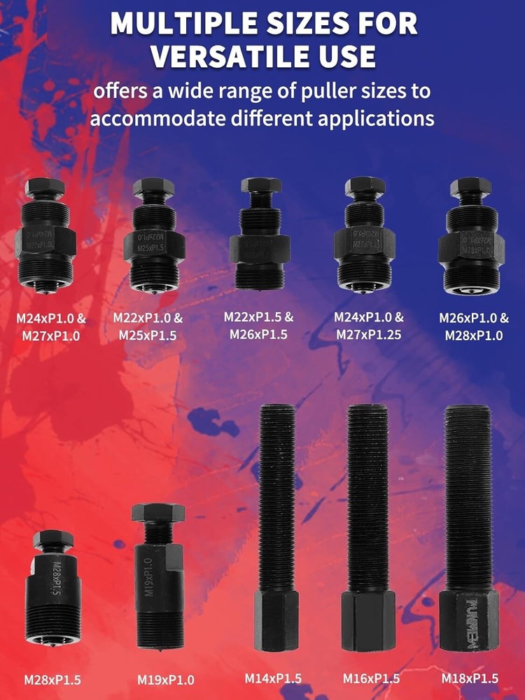 10PCS Motorcycle Flywheel Puller | Universal Set for...