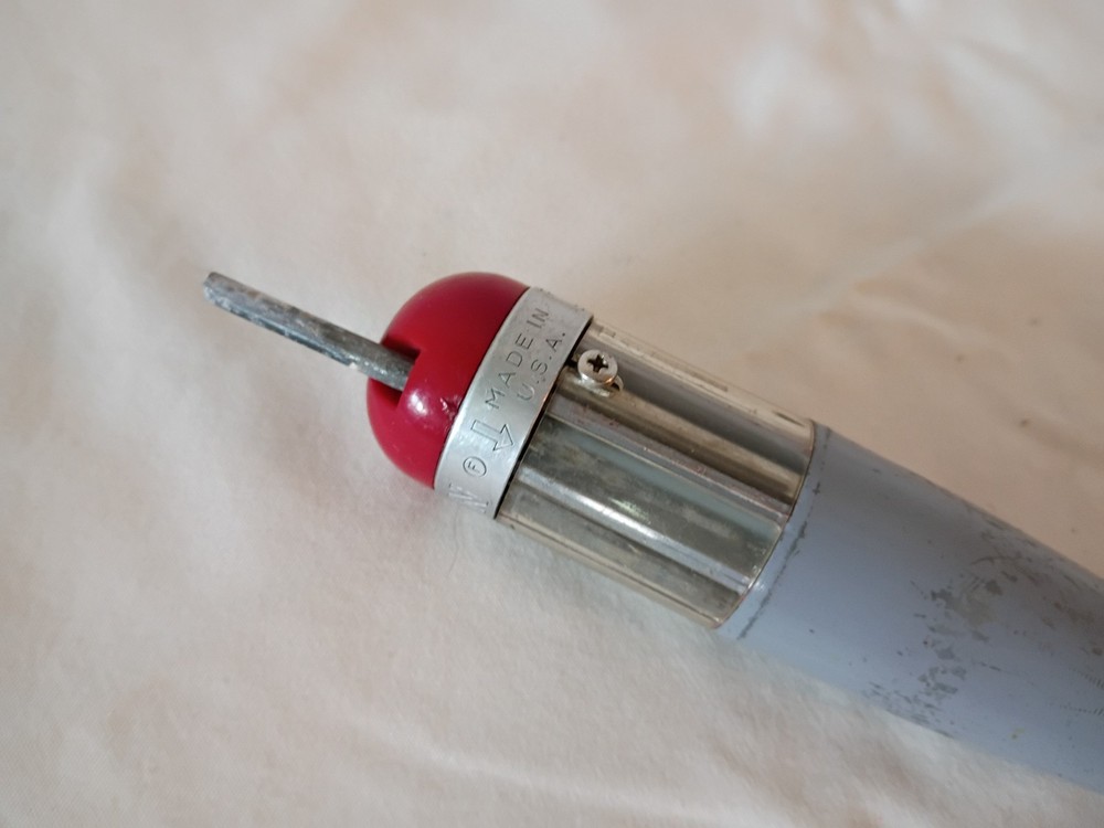 Vintage Craftsman Push Drill with 8 Bits EUC