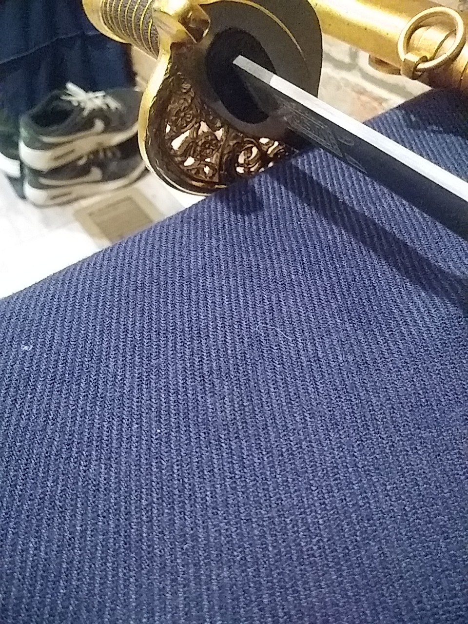 Civil War CSA Confederate Cavalry Officer's Sword Saber Etched Blade Replica