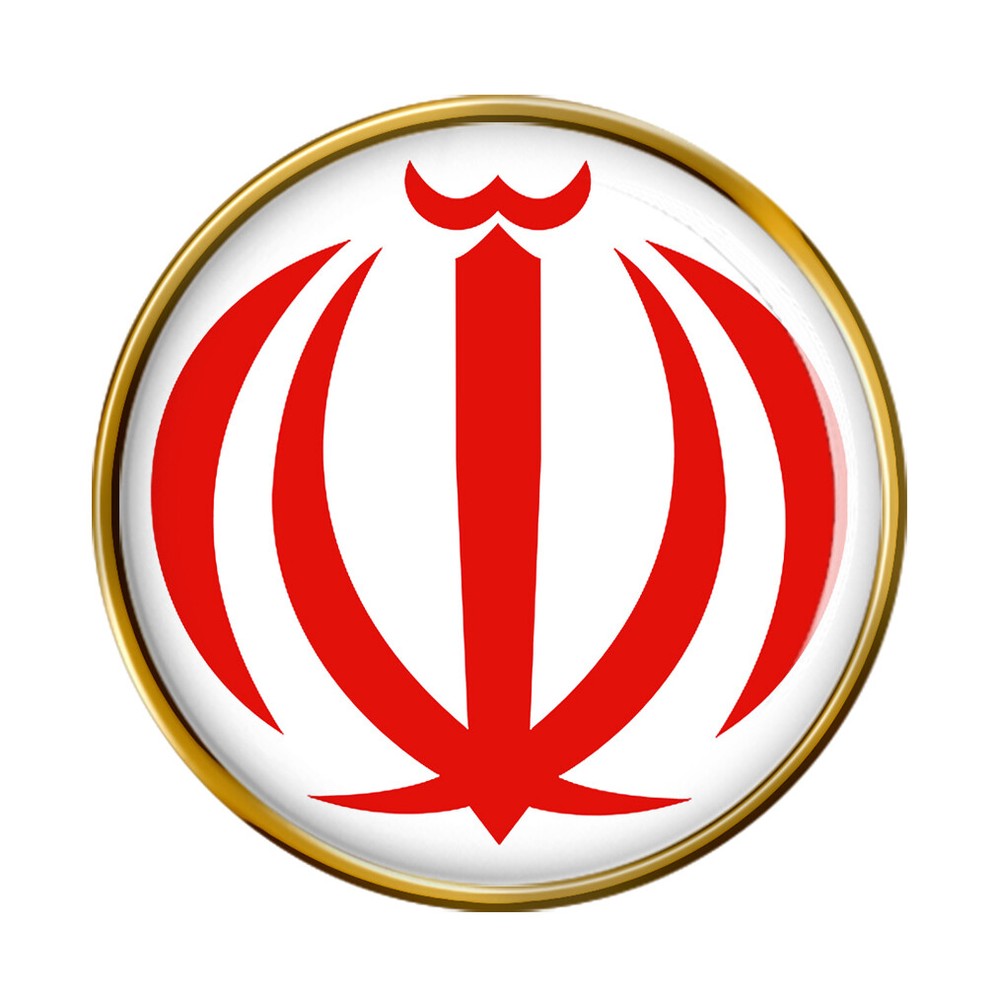 Iran Pin Badge