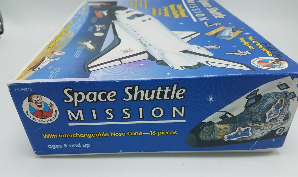 Frank Schaffer Space Shuttle Mission Puzzle 130 Pieces Complete