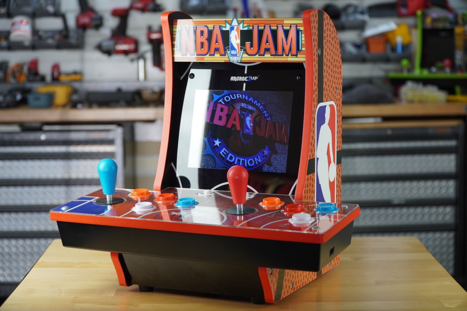 Arcade1Up NBA JAM 2 Player Countercade - Bar top Arcade - Great Condition - USED