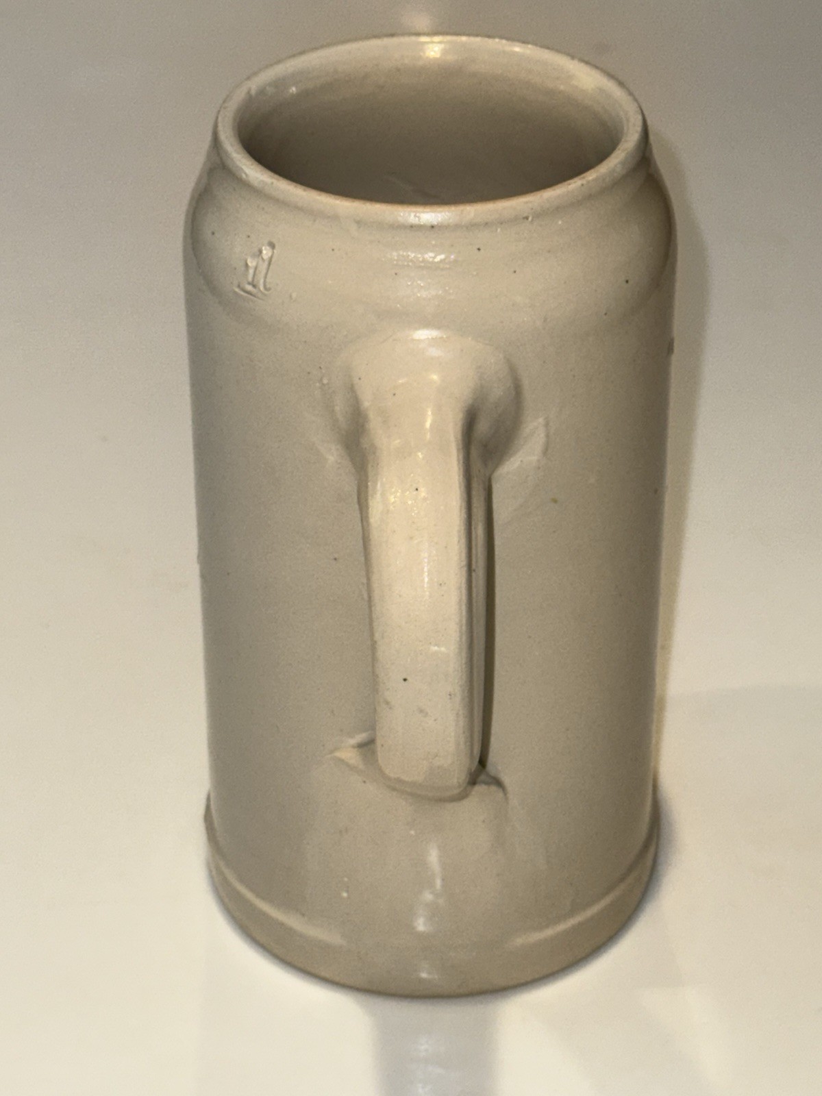 Vintage Gockelesmaier Stein Large Mug Germany Beer Red Rooster 1L KS Kruger EUC