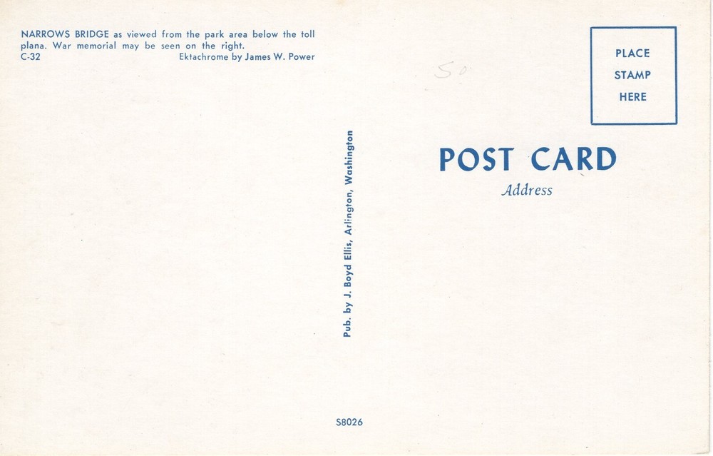 NARROWS BRIDGE - PC4902