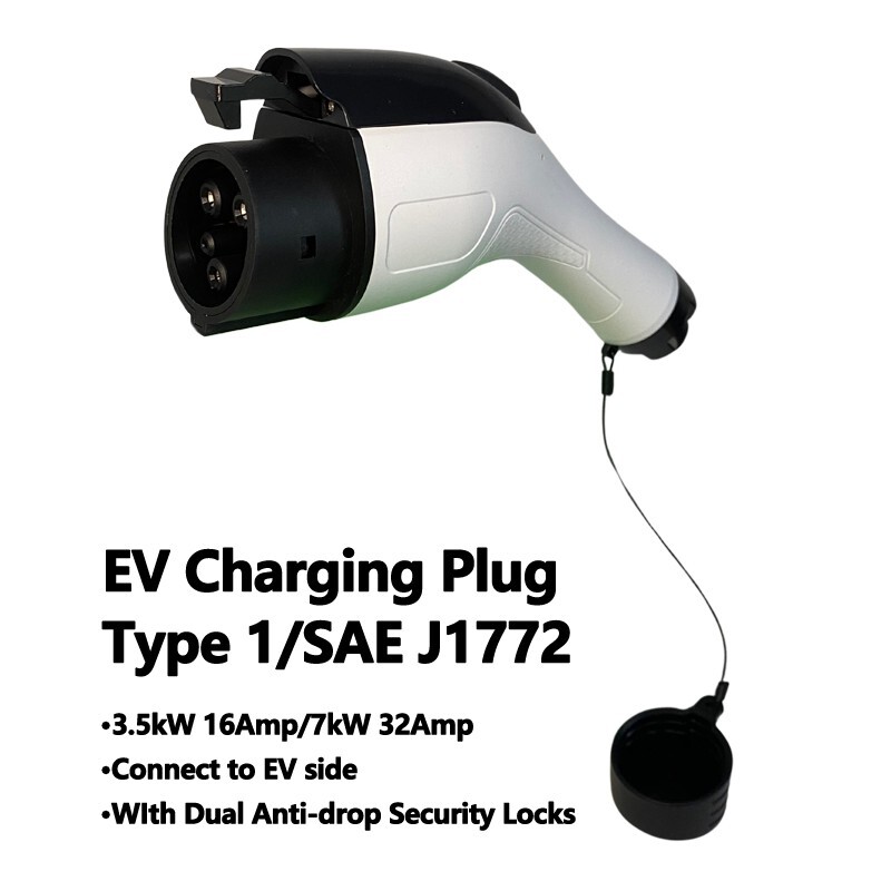 FITMPH J1772 EV Charging Replacement Connector, Level 1 Charging Cable Nozzle