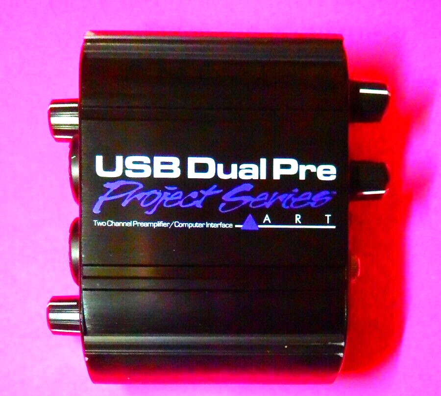 NEW Art USB Dual Pre-Amp, TWO-Channel Pre Amp Computer Interface Project Series