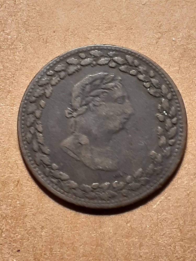 1812 HALF PENNY TOKEN LOWER CANADA QUEBEC