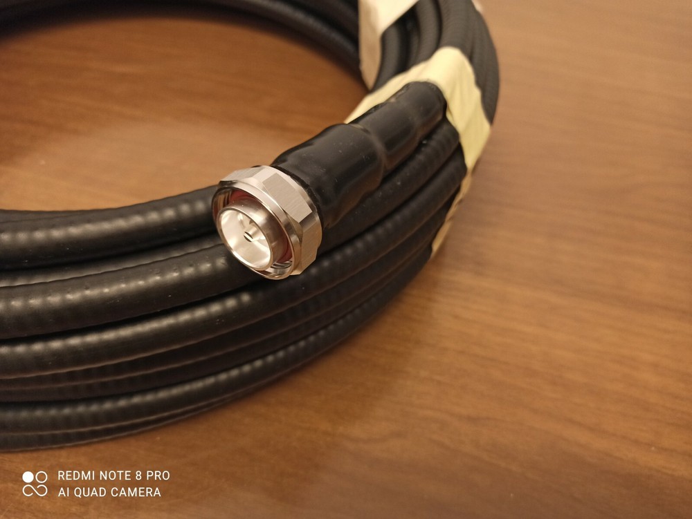 PROFESSIONAL ANTENNA STAINLESS STEEL & CABLE TESTED FM BROADCAST POWER FOR 2KW